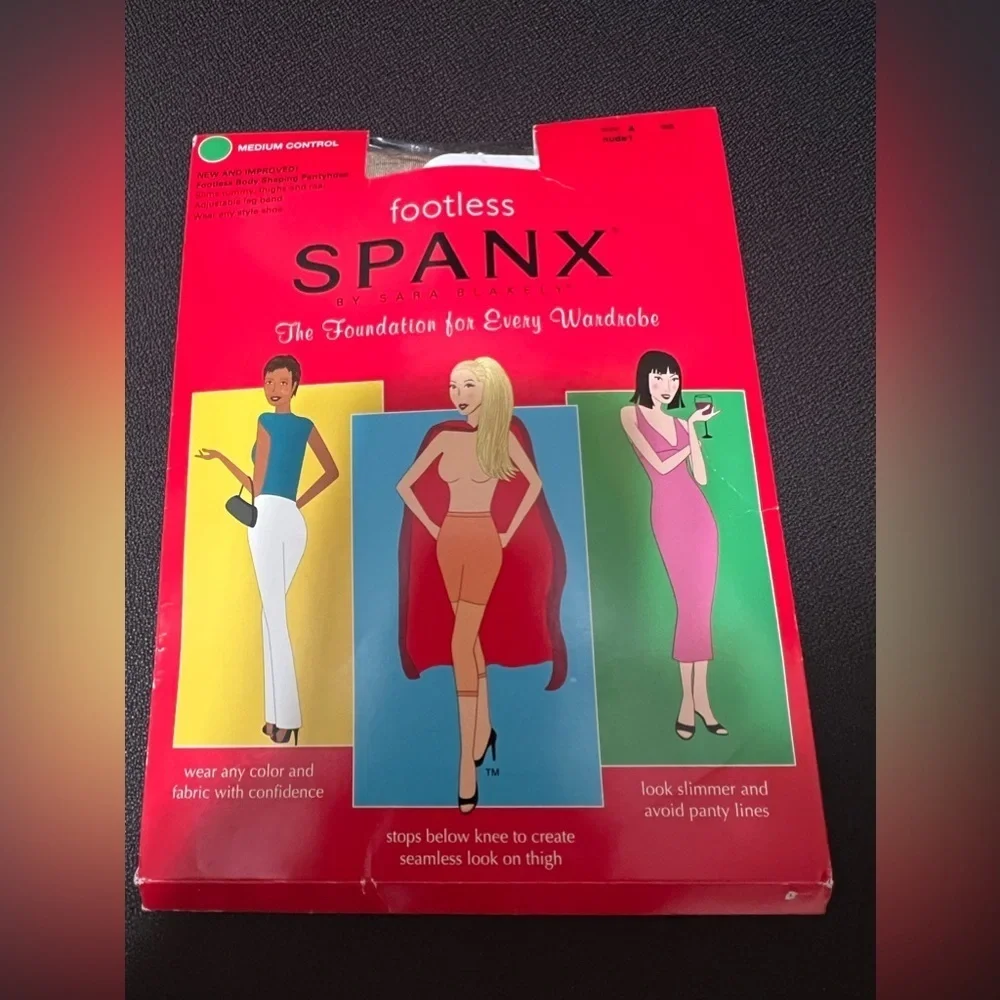 Spanx Footless Bodyshaping Medium Control Pantyhose Nude